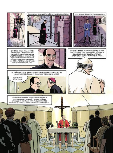 Aperçu de l'album Le Pape François