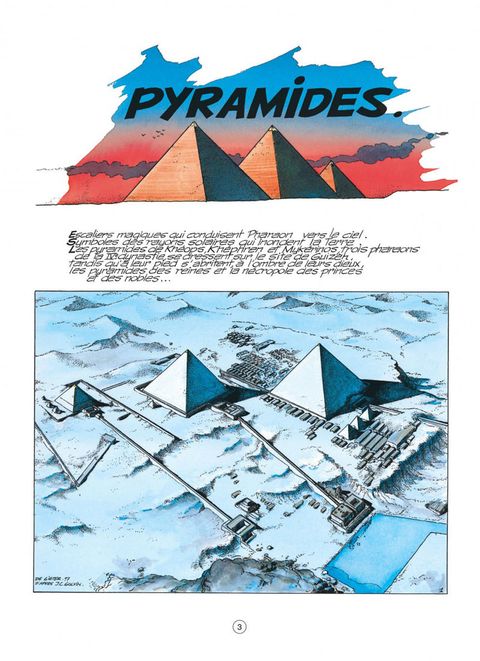 Aperçu de l'album Papyrus tome 21 - Le talisman de la grande pyramide