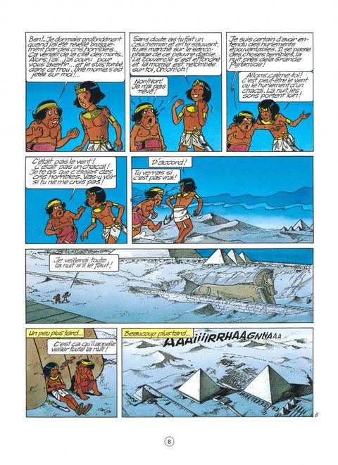 Aperçu de l'album Papyrus tome 21 - Le talisman de la grande pyramide