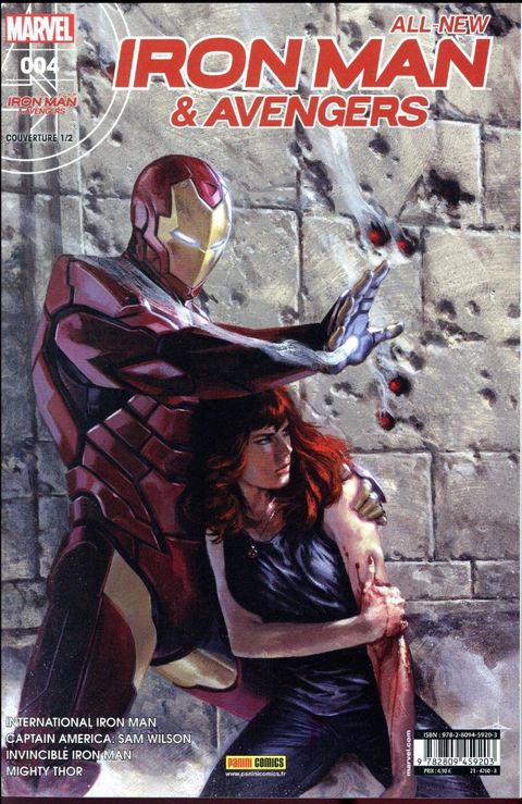 Couverture de l'album All-New Iron Man & Avengers