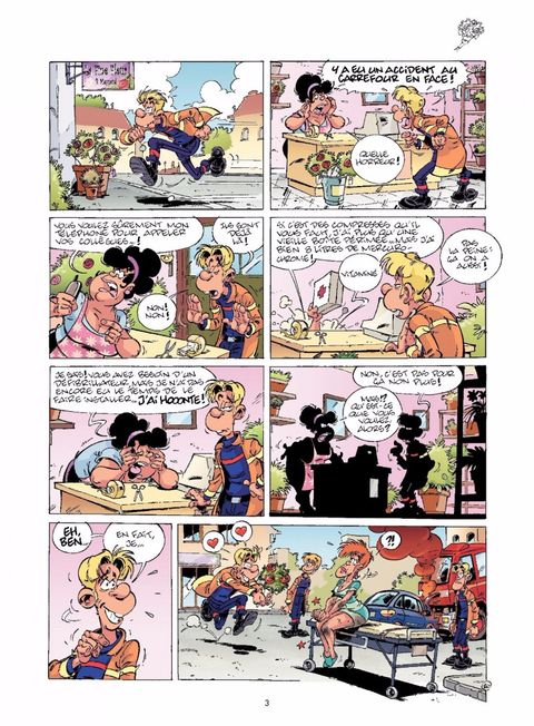 Aperçu de l'album Les Pompiers tome 6 - Un Homme et une Flamme