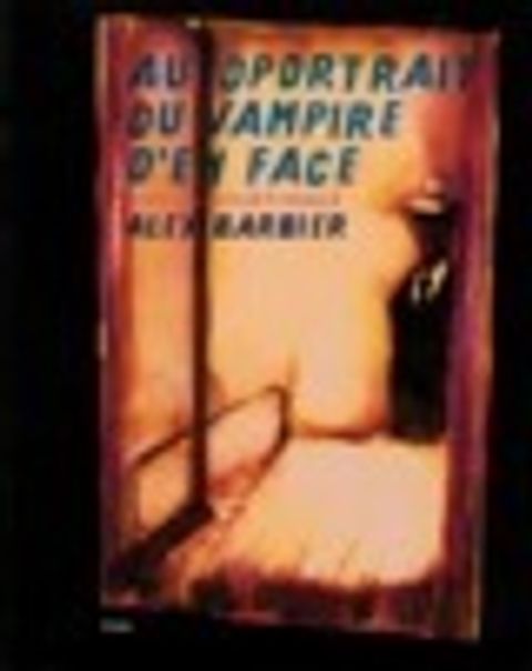 Couverture de l'album Autoportrait du Vampire d'en Face