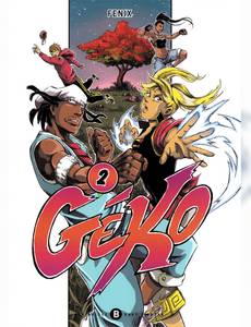Couverture du premier album de la série Géko