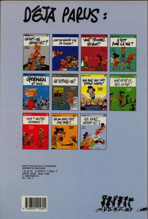 Aperçu de l'album Germain et Nous... tome 11 - Ca nous Mène où ?