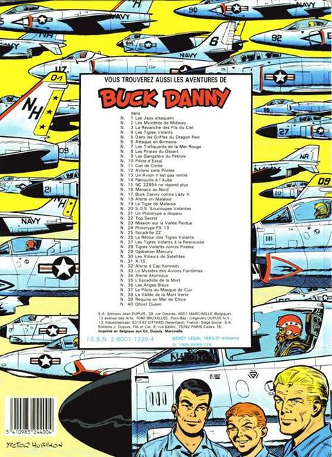 Aperçu de l'album Buck Danny tome 24 - Prototype Fx-13