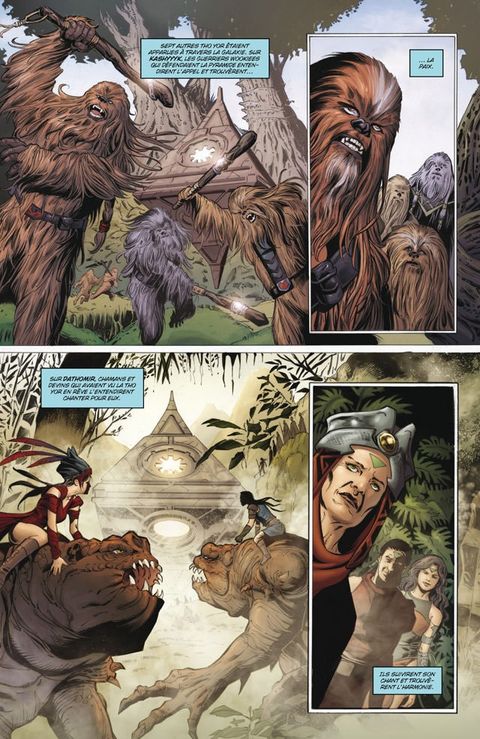 Aperçu de l'album Star Wars - la Genèse des Jedi tome 1 - L'Eveil de la Force