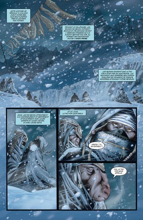 Aperçu de l'album Star Wars - la Genèse des Jedi tome 1 - L'Eveil de la Force