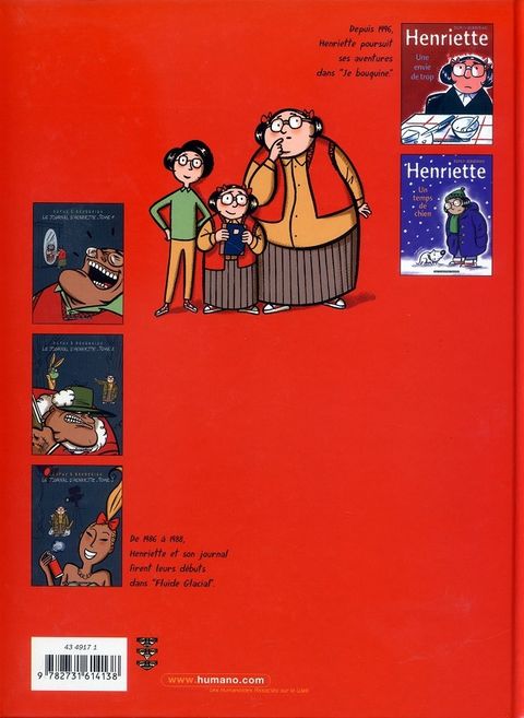 Aperçu de l'album Le Journal d'Henriette tome 1