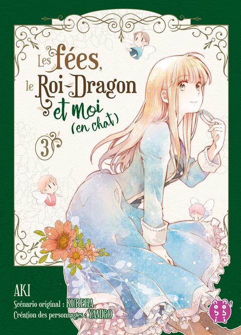 Couverture de l'album Les fées, le roi-dragon et moi (en chat)