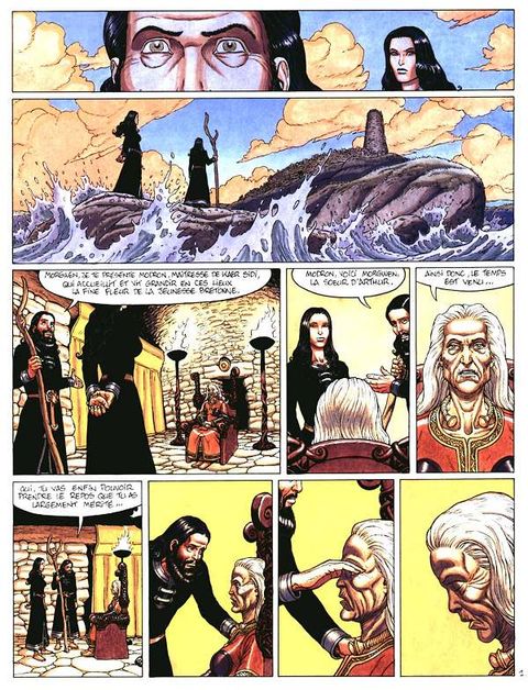 Aperçu de l'album Arthur, Une Epopée Celtique tome 8 - Gwenhwyfar la Guerrière