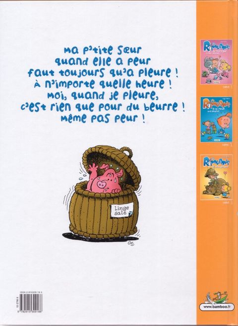 Aperçu de l'album Les Ripoupons tome 3 - Même pas Peur