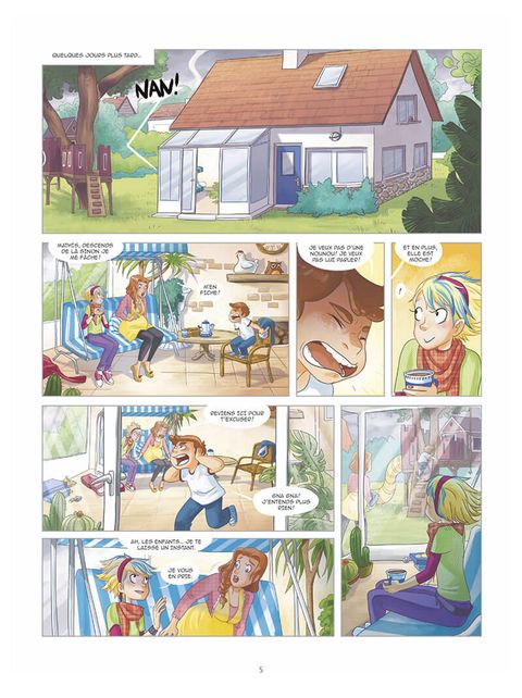 Aperçu de l'album Nanny Mandy tome 1 - Mathis et le Grand Trésor