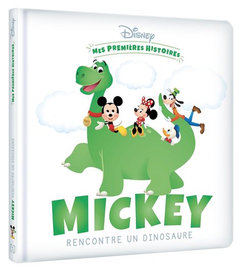Couverture de l'album Mickey rencontre un dinosaure
