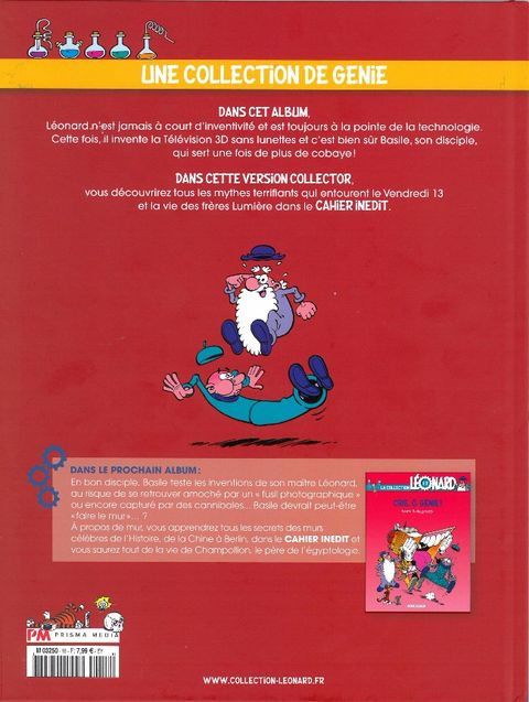 Aperçu de l'album Léonard (La Collection) tome 16 - Le génie crève l'écran