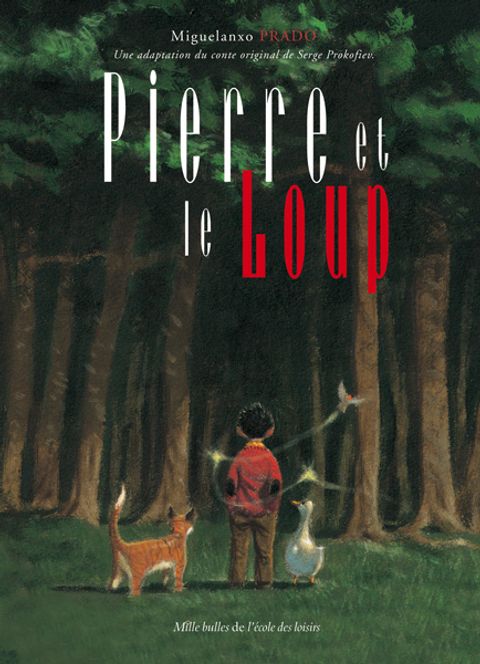 Couverture de l'album Pierre et le Loup (Prado)