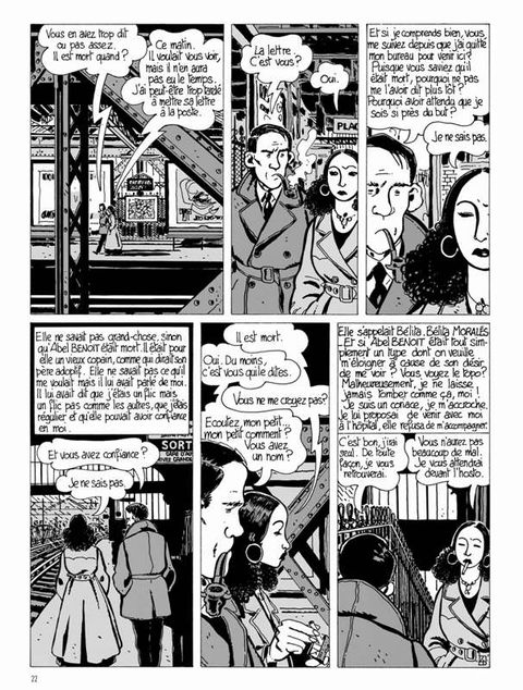 Aperçu de l'album Nestor Burma tome 1 - Brouillard au Pont de Tolbiac
