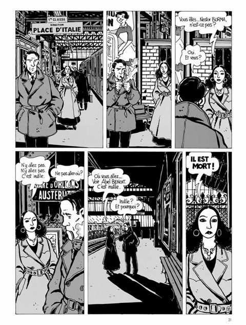 Aperçu de l'album Nestor Burma tome 1 - Brouillard au Pont de Tolbiac