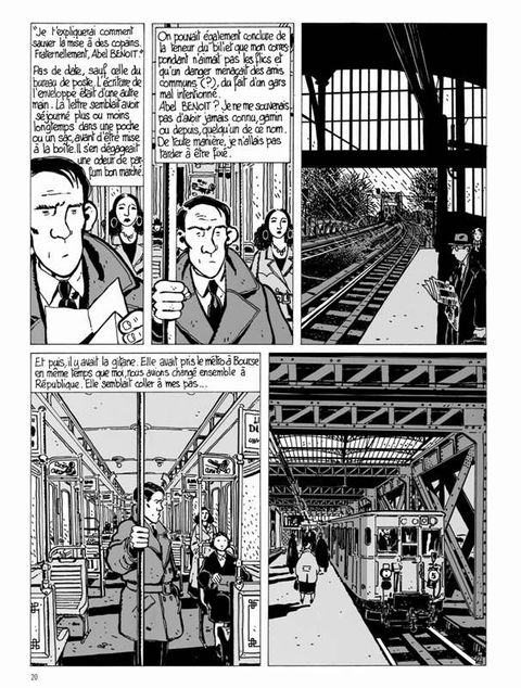 Aperçu de l'album Nestor Burma tome 1 - Brouillard au Pont de Tolbiac