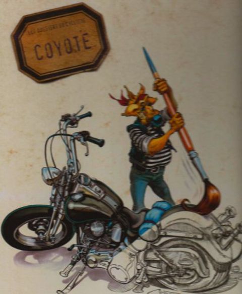 Couverture de l'album Coyote 20 Ans de Motos