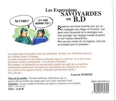 Aperçu de l'album Les Expressions Savoyardes en BD tome 1