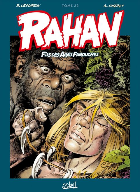 Couverture de l'album Rahan - Fils des âges farouches (nouvelle édition)