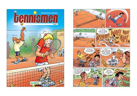 Aperçu de l'album Les Tennismen tome 1