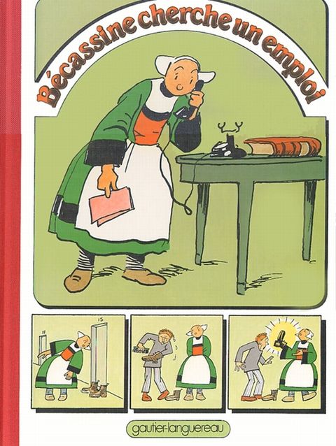 Couverture de l'album Bécassine cherche un emploi