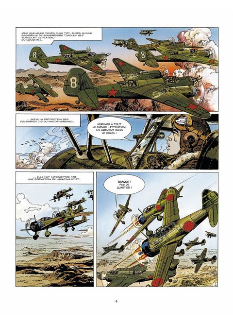 Aperçu de l'album Les Tigres Volants tome 4 - Etoile Rouge