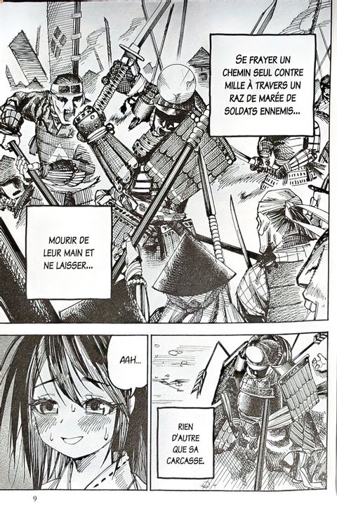 Aperçu de l'album Isekai Samurai tome 1