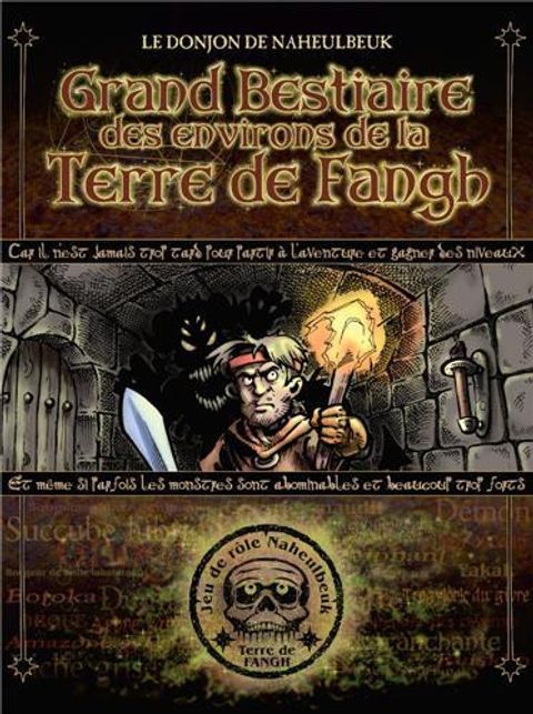 Couverture de l'album Le donjon de Naheulbeuk : Le grand Bestiaire des environs de la Terre de Fangh édition coffret 
