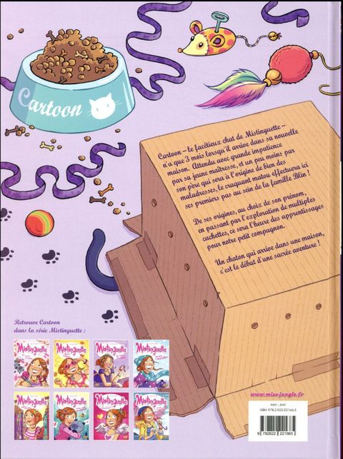 Aperçu de l'album Mistinguette & Cartoon tome 1 - Chat arrive!