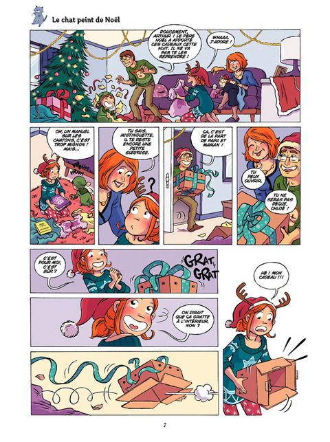 Aperçu de l'album Mistinguette & Cartoon tome 1 - Chat arrive!
