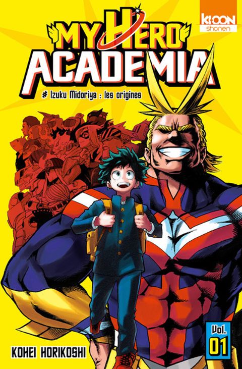 Couverture de l'album Izuku Midoriya : les origines