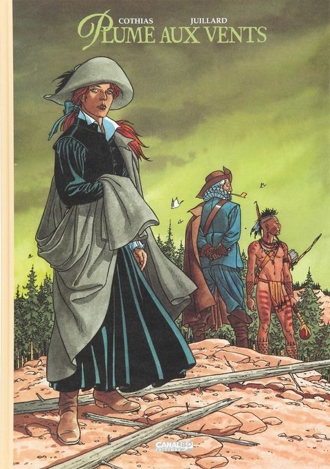 Couverture de l'album La folle et l'assassin / L'oiseau-tonerre (Plume aux vents 1/2)