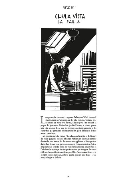 Aperçu de l'album Les Cités Obscures - Hors série tome 1987 - L'Archiviste