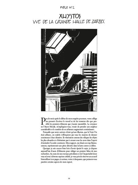 Aperçu de l'album Les Cités Obscures - Hors série tome 1987 - L'Archiviste