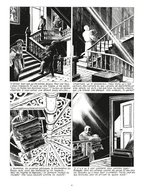 Aperçu de l'album Les Cités Obscures - Hors série tome 1987 - L'Archiviste