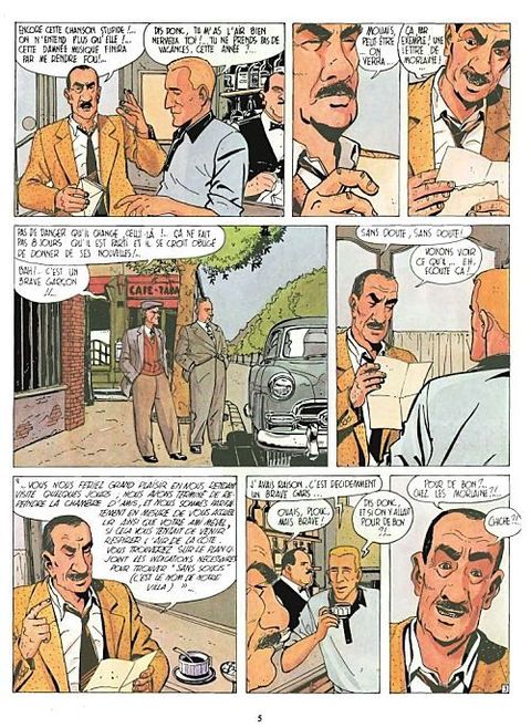 Aperçu de l'album Enquêtes du Commissaire Raffini (Les) tome 3 - Villa Ténèbre