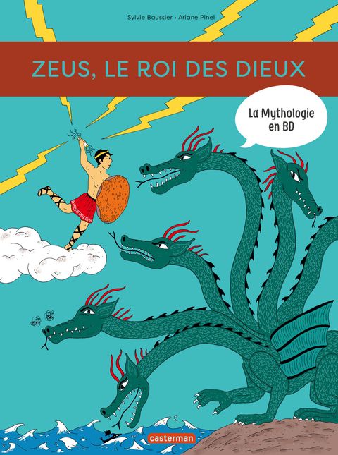 Couverture de l'album Zeus, le roi des dieux 