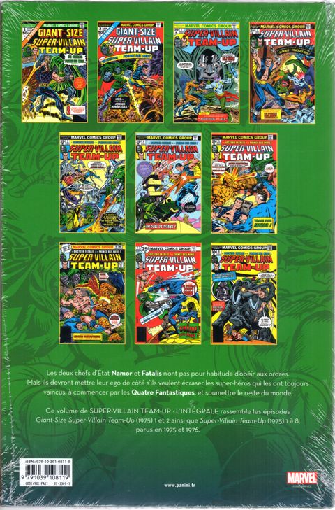 Aperçu de l'album Super-Villains Team-Up tome 1 - 1975-1976