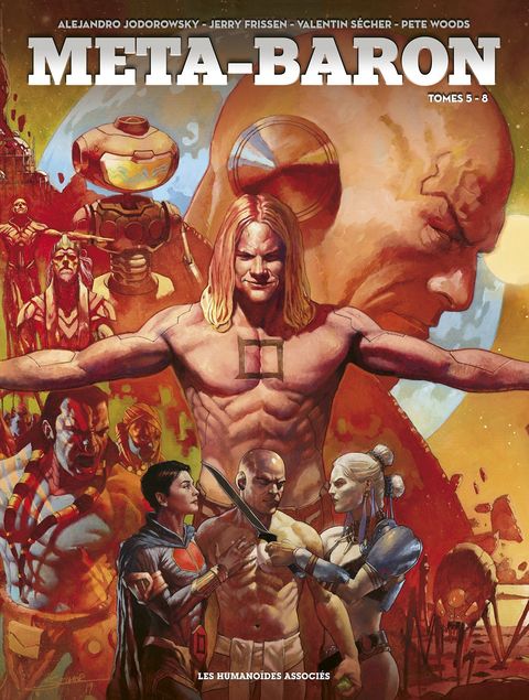 Couverture de l'album Méta-Baron - Tomes 5 à 8