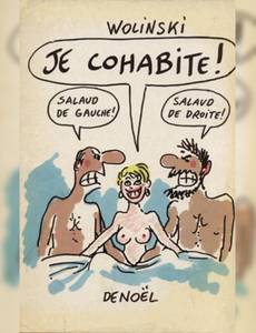 Couverture de l'album Je cohabite ! Salaud de gauche ! Salaud de droite !