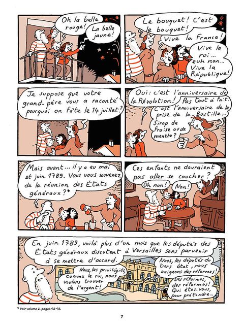 Aperçu de l'album L'Histoire de France en Bd tome 3 - De 1789 à nos Jours !