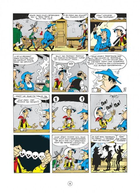 Aperçu de l'album Lucky Luke (Dupuis) tome 20 - Billy The Kid