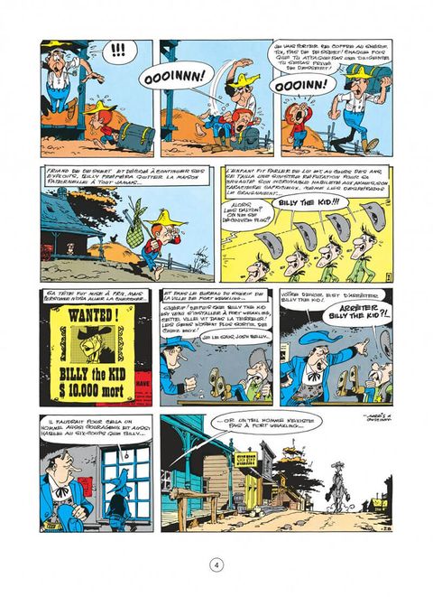 Aperçu de l'album Lucky Luke (Dupuis) tome 20 - Billy The Kid