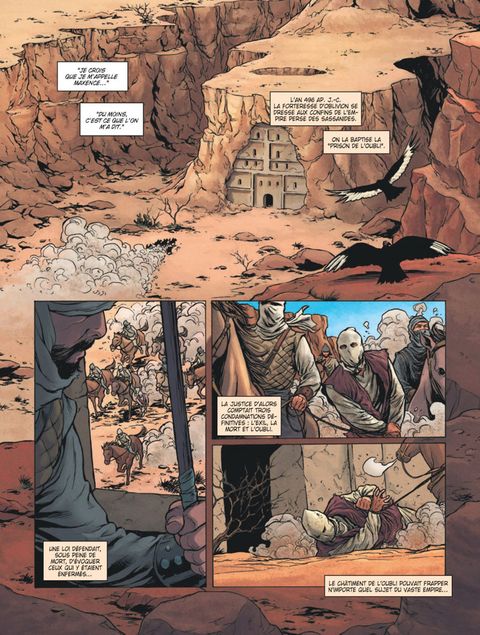 Aperçu de l'album Maxence tome 1 - La Sédition Nika
