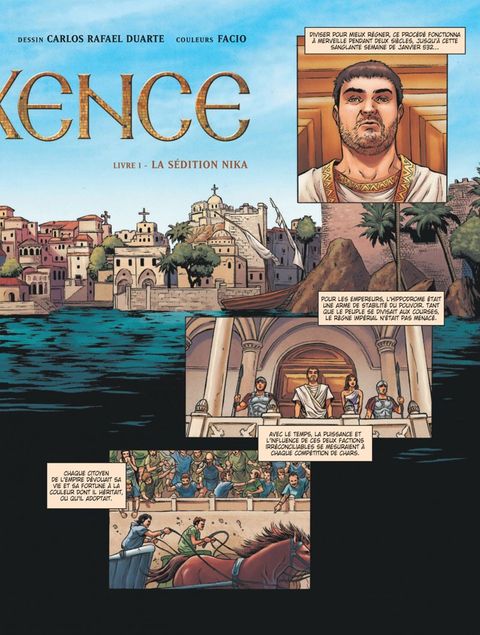 Aperçu de l'album Maxence tome 1 - La Sédition Nika
