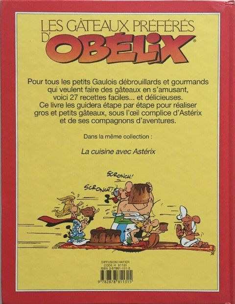Aperçu de l'album Astérix (Gastronomie) tome 1994 - Les Gâteaux préférés d'Obélix