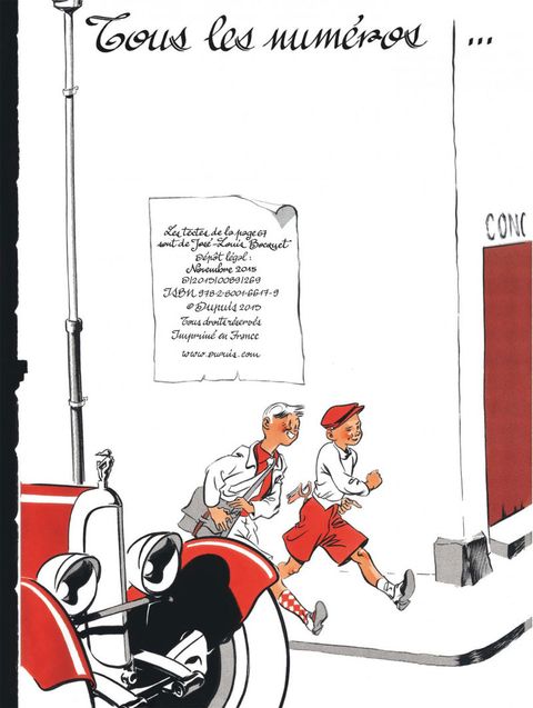 Aperçu de l'album Spirou sous le Manteau tome 2013