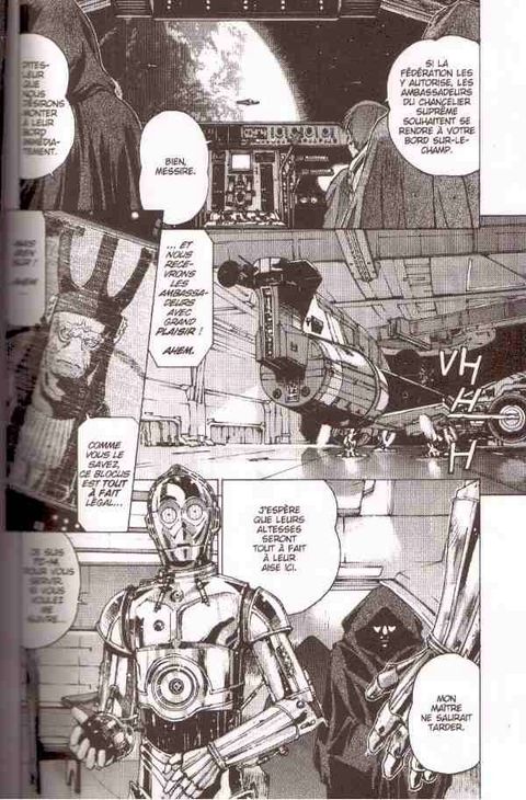 Aperçu de l'album Star Wars Manga tome 4 - La Menace Fantôme